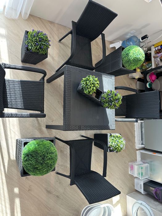 Градинска мебел от изкуствен ратан