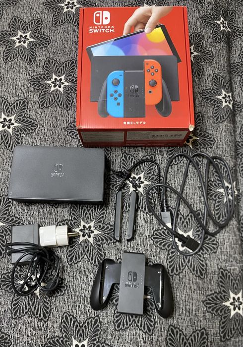 Прошитая Nintendo Switch OLED 512 ГБ