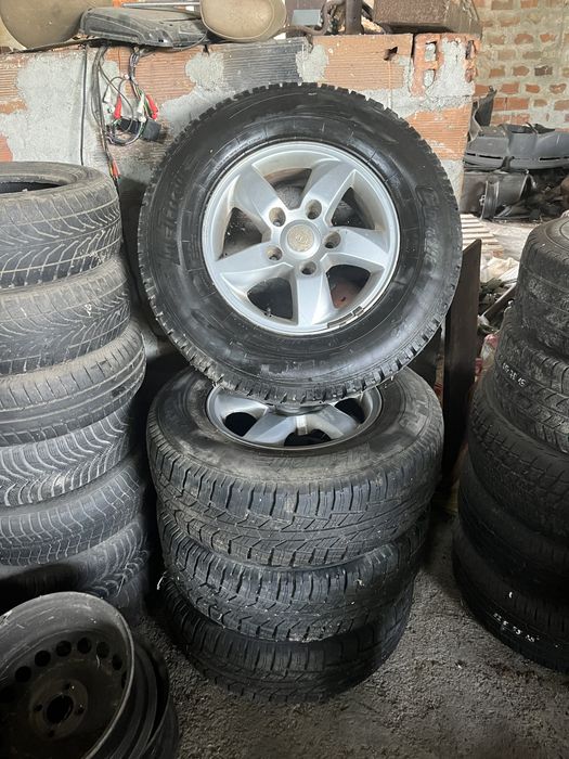 4бр гуми all terrain dot 22г на 90% 245.70.16