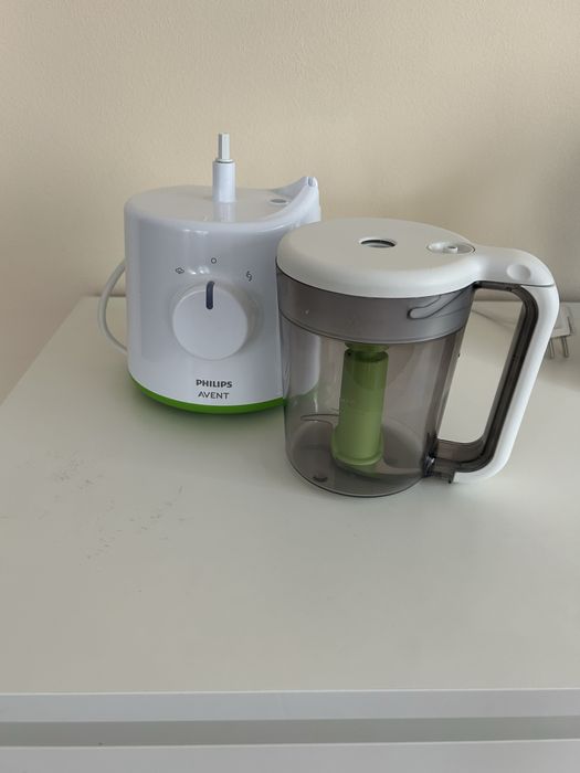 Уред за готвене на пара с блендер Philips