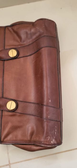 Geanta Barantani, piele vițel, vintage