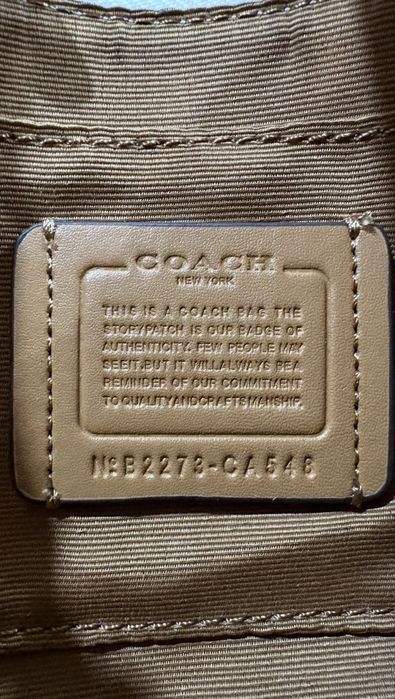 Geanta coach alba