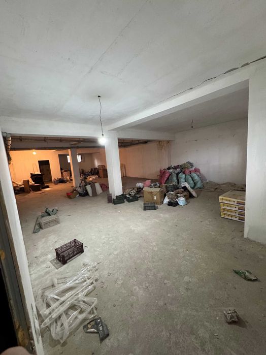 Подвал 230 м² под новостройкой, 2 зала, санузел, Алмазар