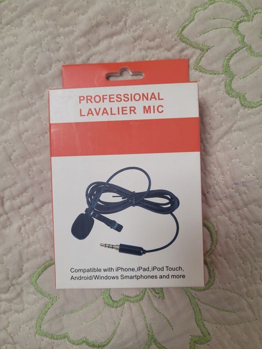 Профессиональный петличный микрофон