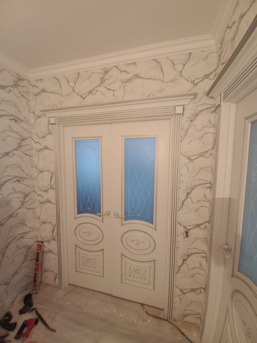 Поклейка обоев по городу Алматы