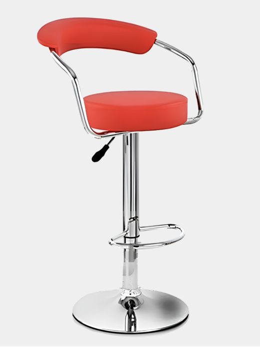 Барный стул с регулировкой высоты.
