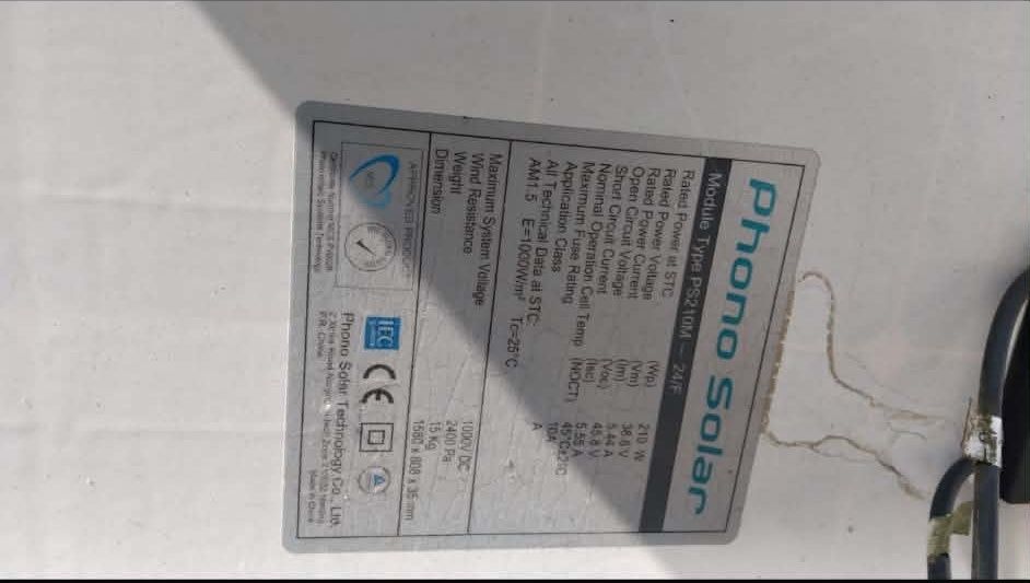 Panouri fotovoltaice/ solare impecabile, testate