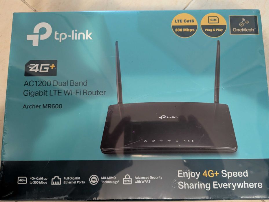 Рутер TP-Link Archer MR600, AC1200 Dual Band.