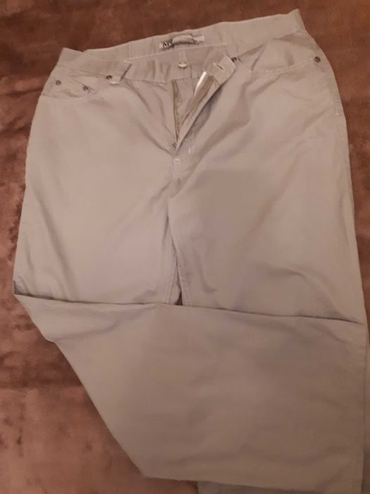 Pantaloni  bărbătești  lungi, din bumbac,  tip blugi, pentru vară