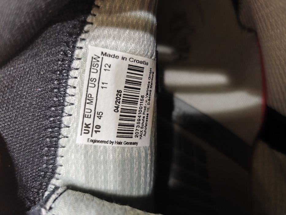 Ghete Nr 45 Haix Connexis Force Air Navy bocanci