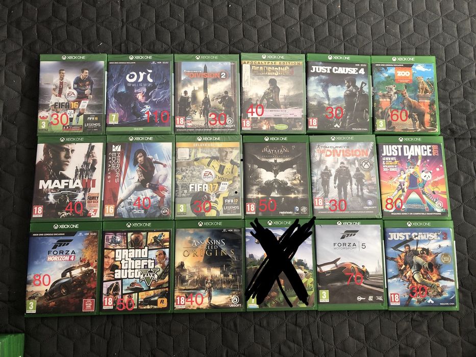 Colectie jocuri xbox one