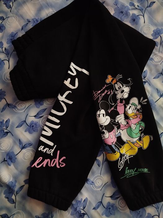 Черные стильные штаны