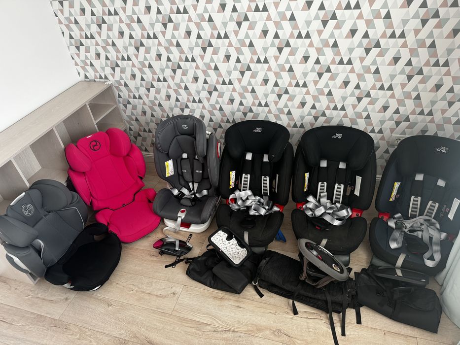 Scaune auto reverse way, 360 grade: Britax Romer, Cybex