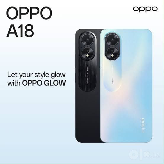 OPPO A18 4/128 GB — новый смартфон / Yangi smartfon
