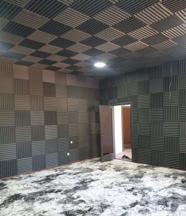 Акустик поролон панел студия эхо шум звук