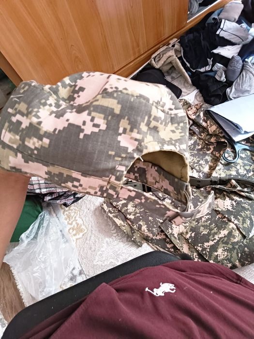 Военная форма(двойка), ремень, кепка