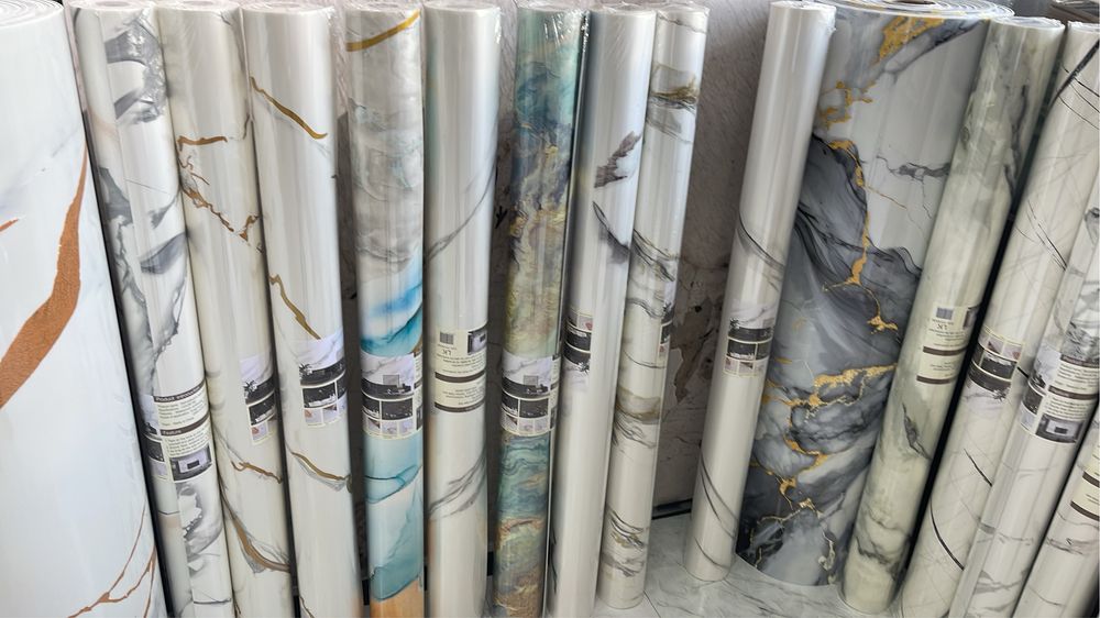 Гибкий мрамор  “ самоклейка”！