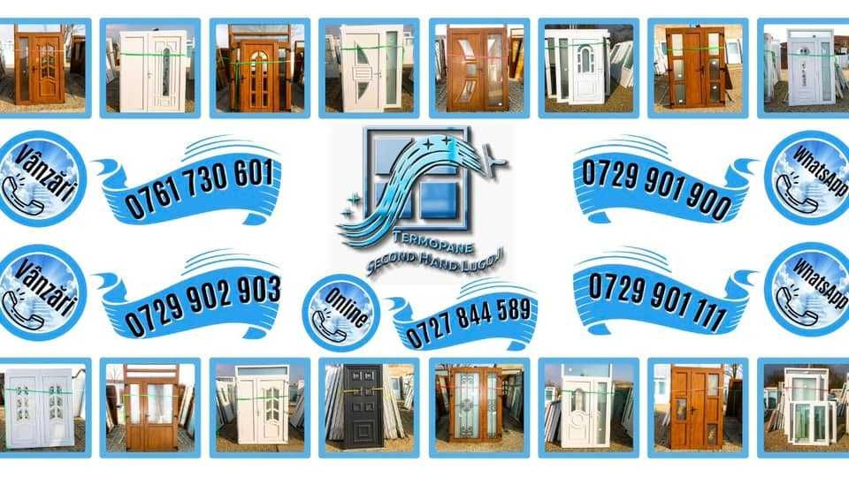 termopane geamuri 1 canat noi stejar de la 300 lei