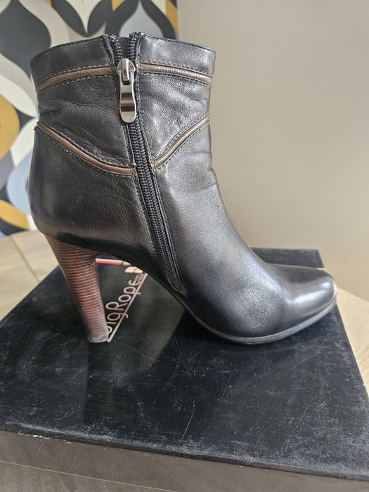 Продам кожанные ботильоны Big rope