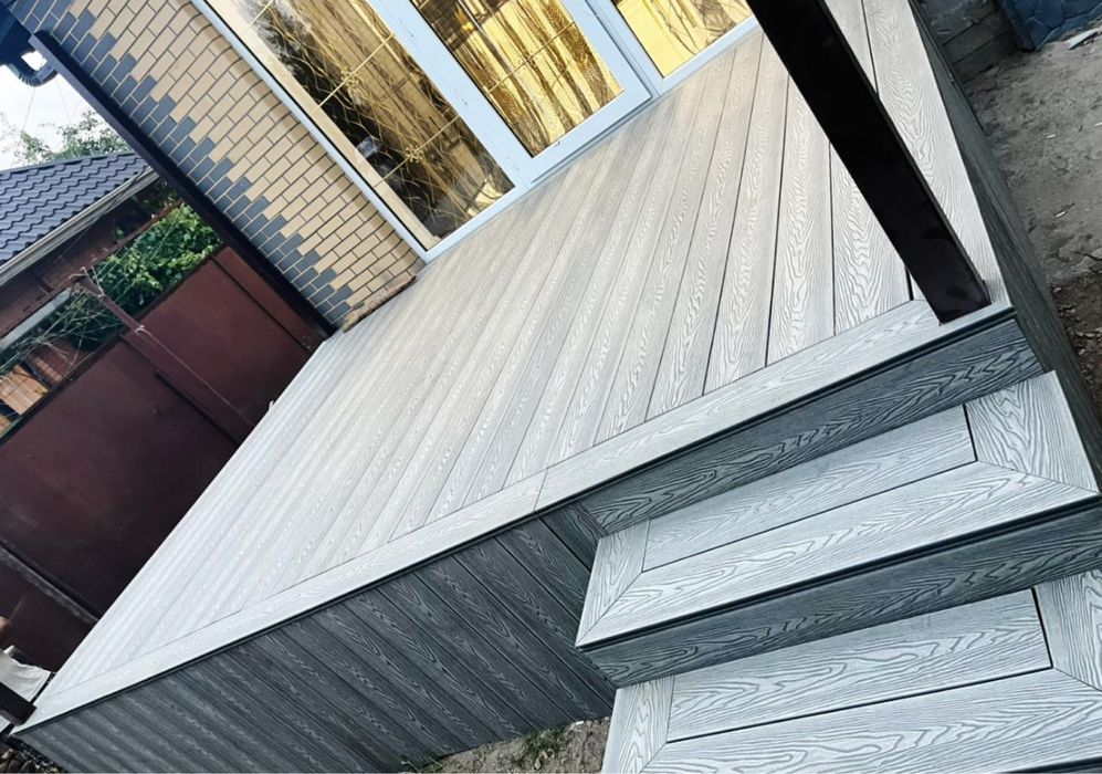 Террасная доска из ДПК, Декинг, Монтаж