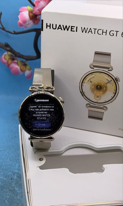 ГАРАНЦИОНЕН!!! Дамски смарт часовник Huawei Watch GT 6, 41MM, Gold