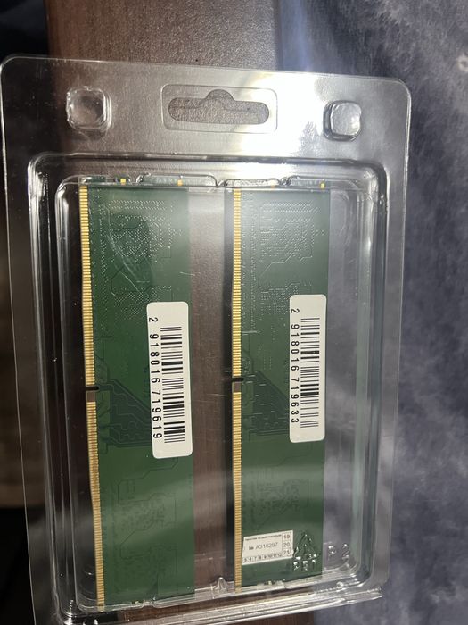 Озу ddr4 8gb (2x4gb) kingston