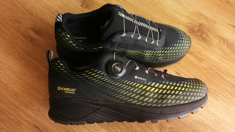 ICEBUG NEW RUN M BUGrip GTX BOA GORE-TEX Shoes EUR 43 / UK 9 маратонки за планинско бягане - 305
