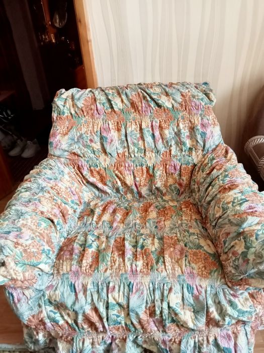 Накидка на диван и два кресла