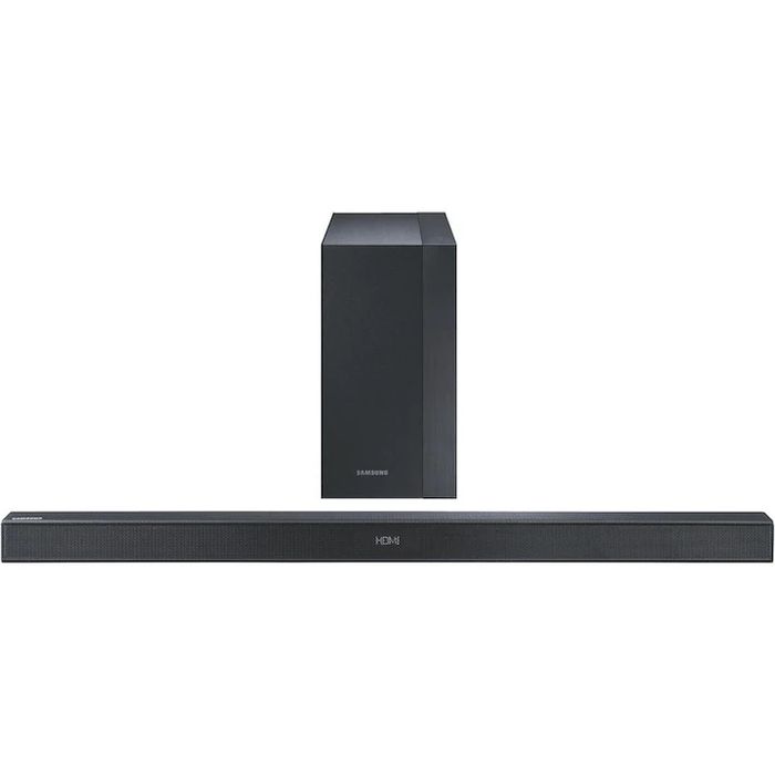 Soundbar Samsung HW-K450/EN, 300W, 2.1, USB, Bluetooth, Subwoofer wireless, Negru

 4.52