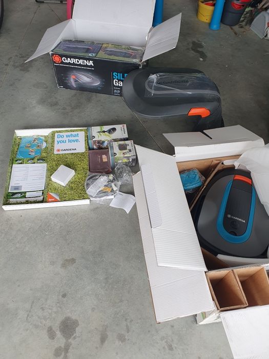 robot de tuns gazon/gardena smart sileno city 500 + robinet sm