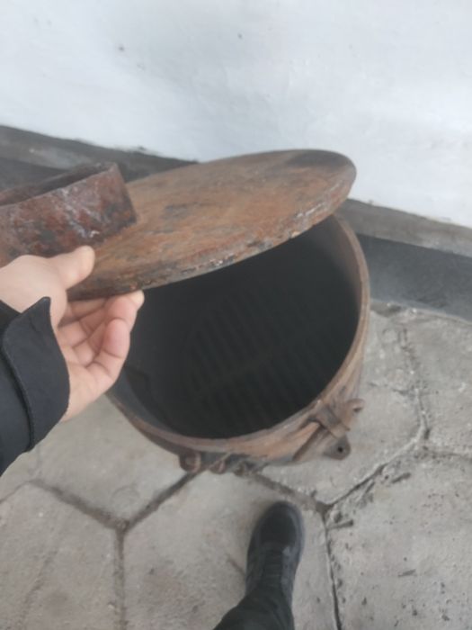 Чугунная буржуйка