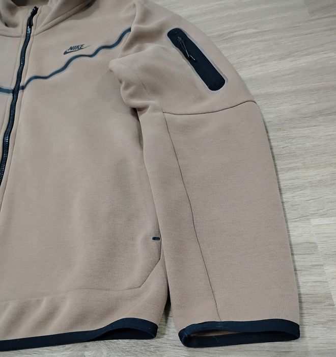 Set Nike Tech Sportswear Beije & Kaki Fleece & Track Pants 100% Legit