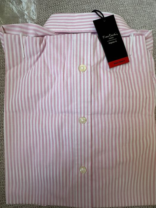 Риза “Pierre Cardin” с къс ръкав XL regular fit