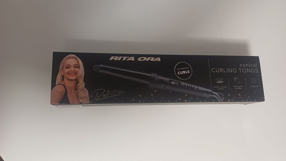 Конусовидна маша за обемни къдрици Rita Ora