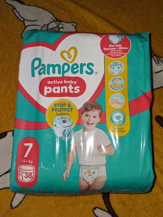 Pampers pants nr 7