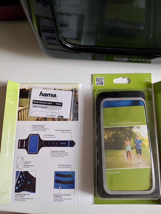 Vând husa alergare cu funcții Smart pentru telefon 5.5" nou nouța.