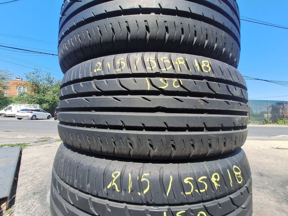 4 anvelope vara 215/55r18 Continental Montaj Gratuit