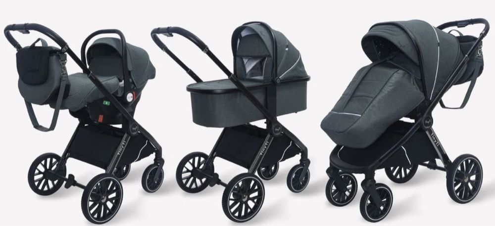 Коляска 4в1 супер универсальная, все новое