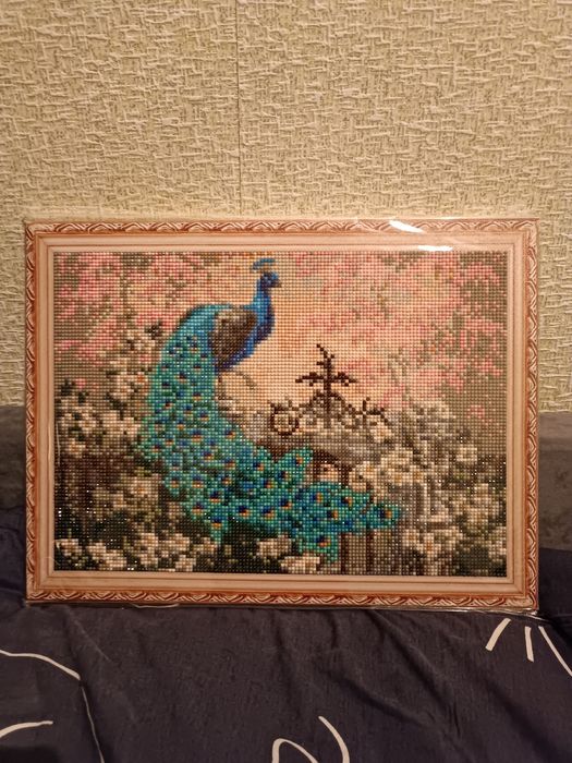 Алмазная картина на холсте