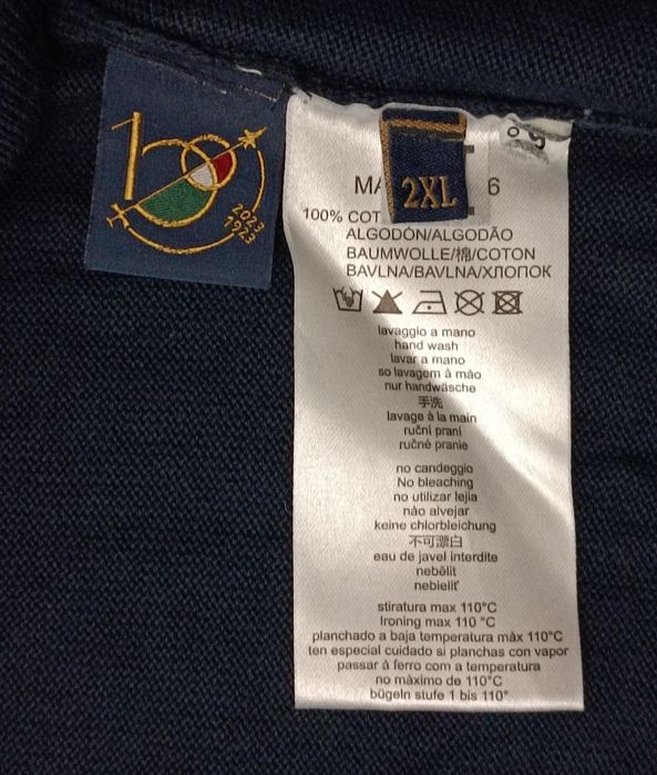 Aeronautica Militare Pullover оригинален пуловер XL памучен пуловер