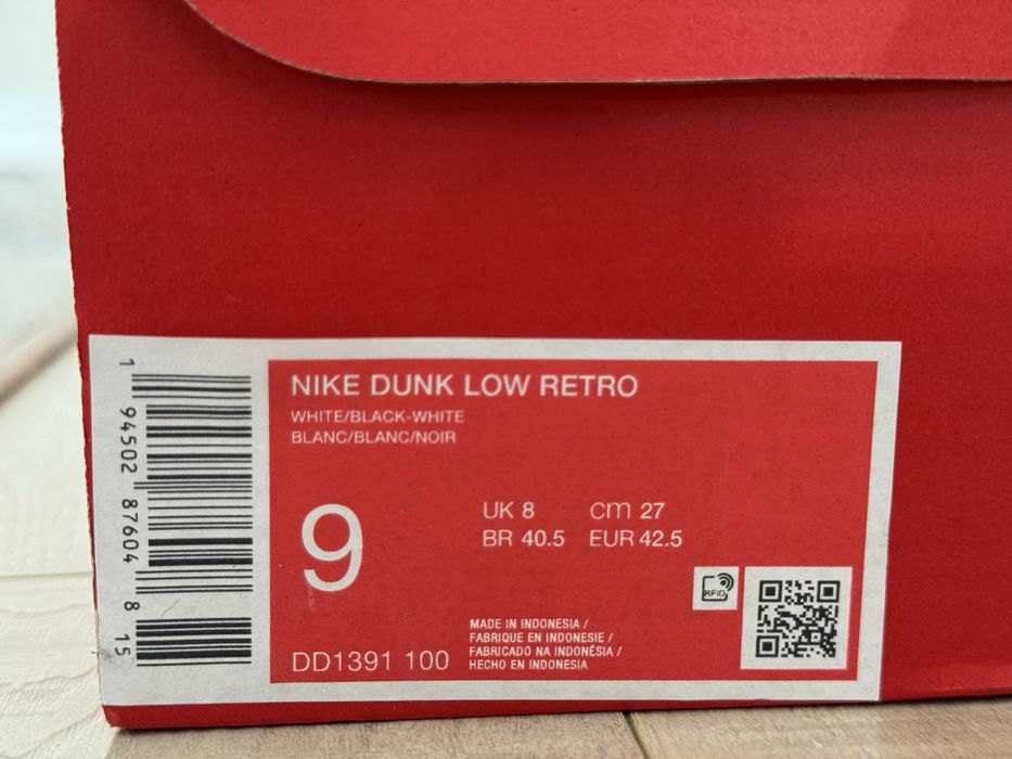 Продам новые Nike Jordan Dunk Low оригинал