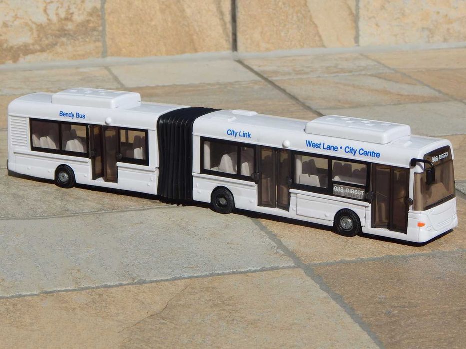 Jucarie autobuz articulat 40 cm cu defect