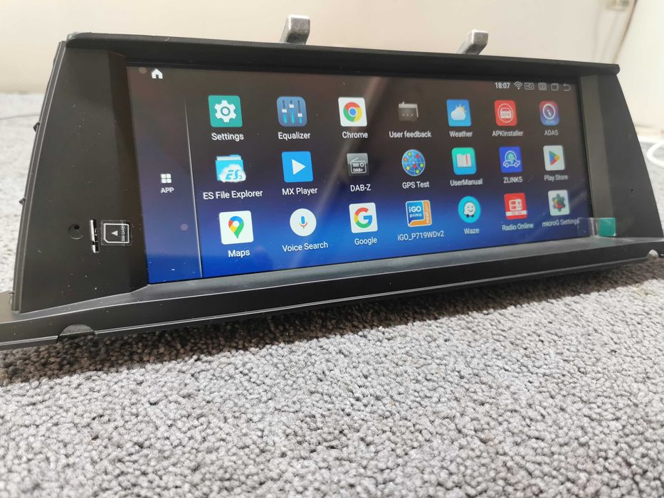 Navigatie BMW seria 5 android 12 octacore 12,25 INCH