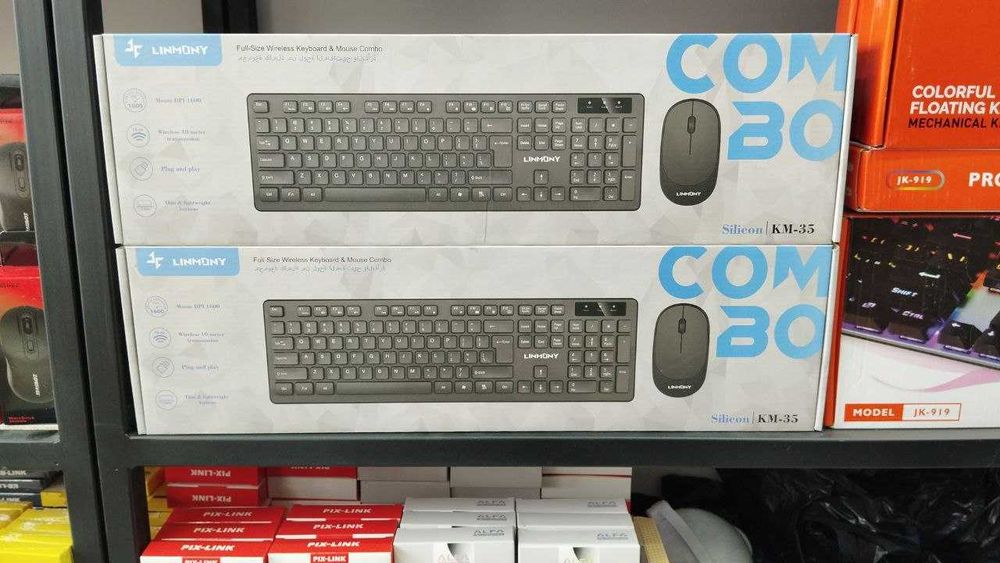 Yangi simsiz klaviatura va sichqoncha / беспроводная клавиатура и мышь