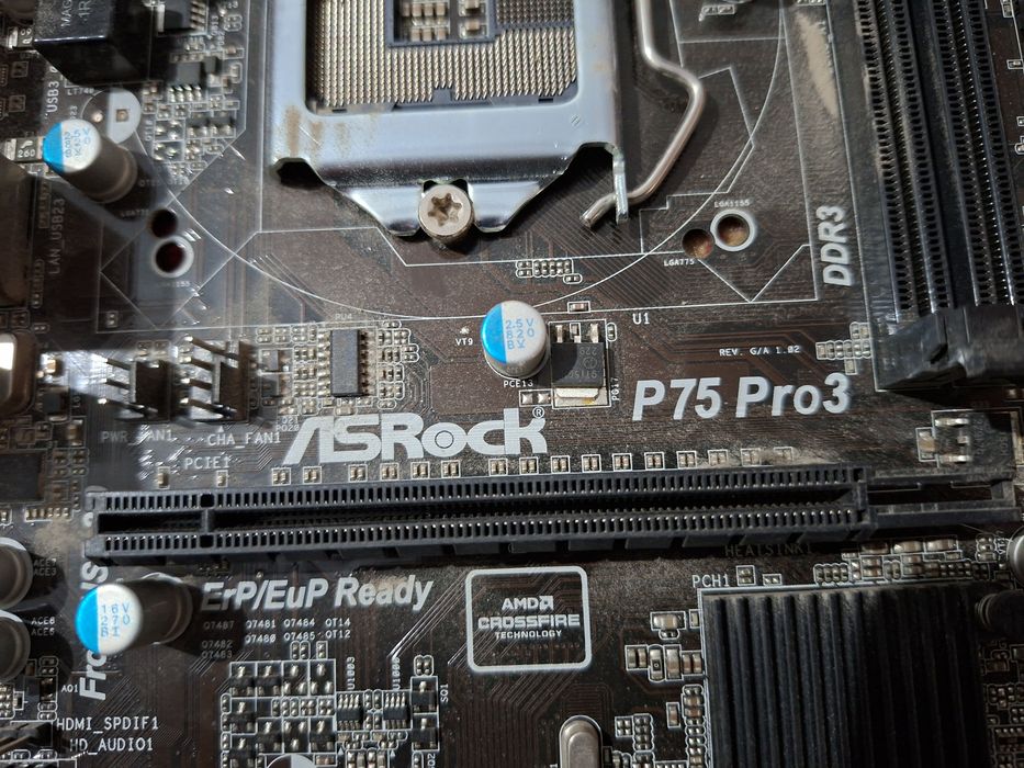 Материнка h61 p75, видеокарта gt 630, вай фай адаптер