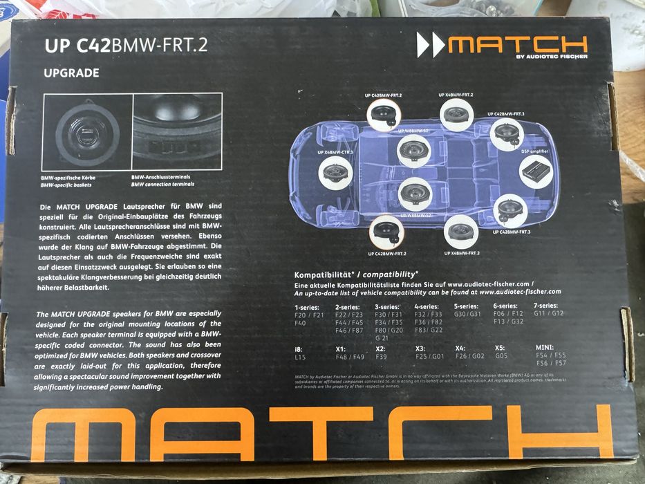 Динамики Match up c42bmw-frt.2