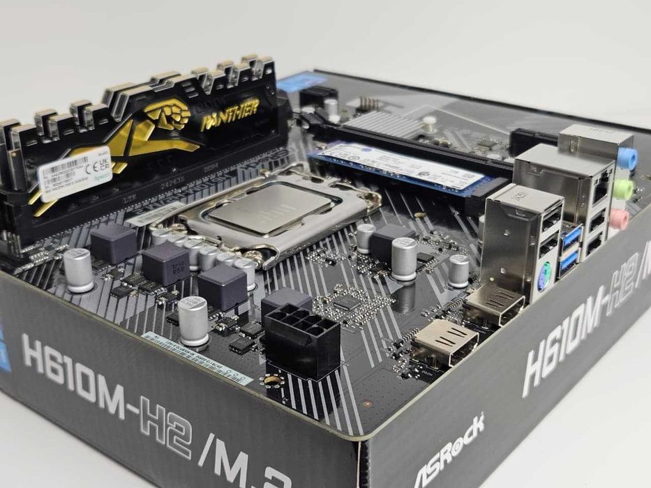 Супер комплект Core i3-13100F+H610+16GB+1TB-SSD! Рассрочка 0-0-12!