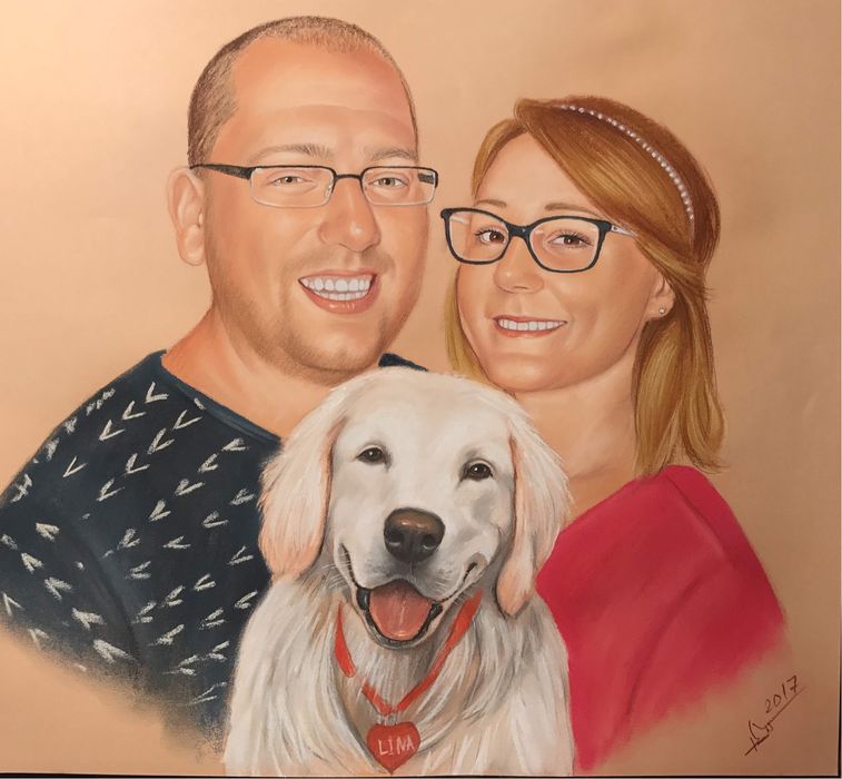 Портрети.Подарък за сватба ,рожден ден и други поводи