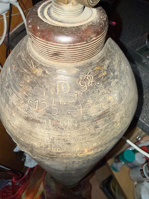 Углекислотный баллон CO₂