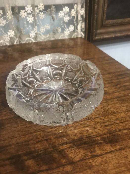 Пепельница хрустальная СССР ретро винтаж